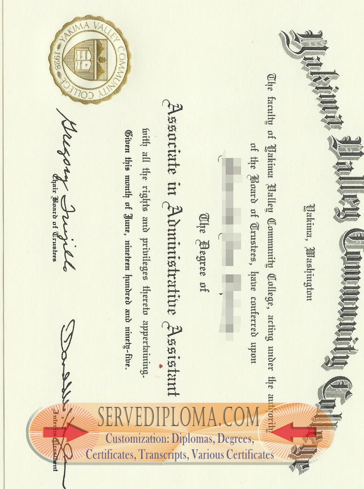 Buy Online Yakima Valley Community College Diploma: A Comprehensive Guide - 专业证书
