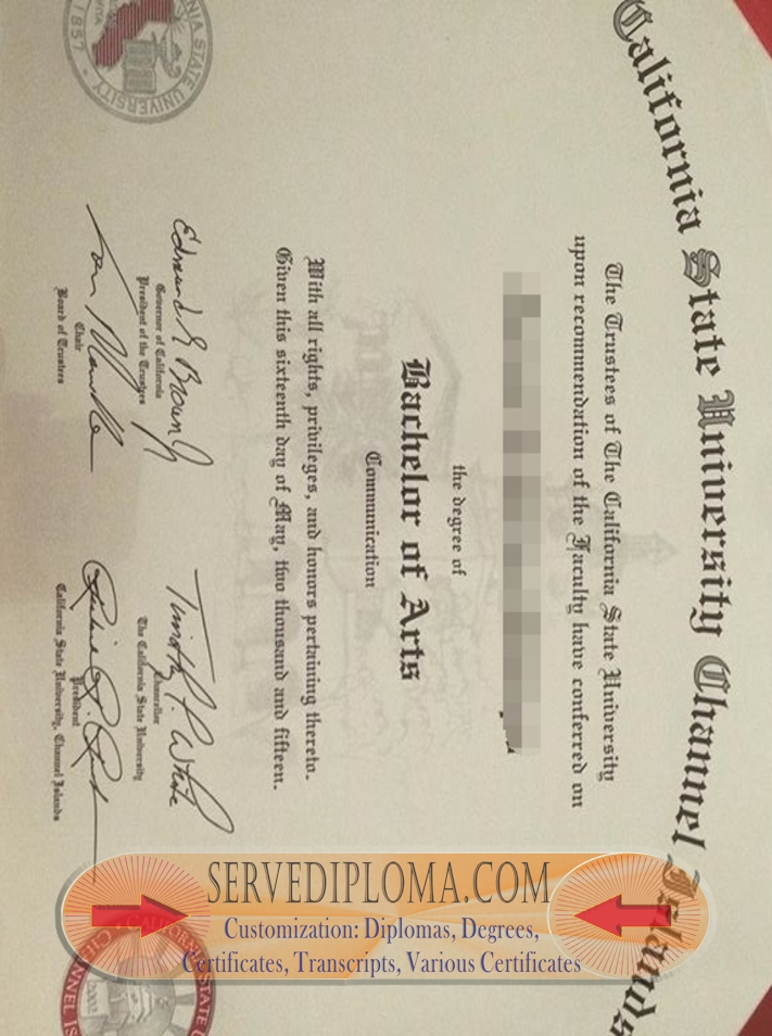 How to Copy Your CSU Channel Islands Diploma: A Step-by-Step Guide - 专业证书