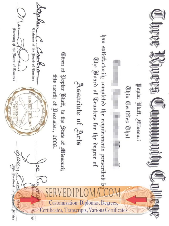 How to Copy Your Three Rivers Community College Degree: A Step-by-Step Guide - 专业证书