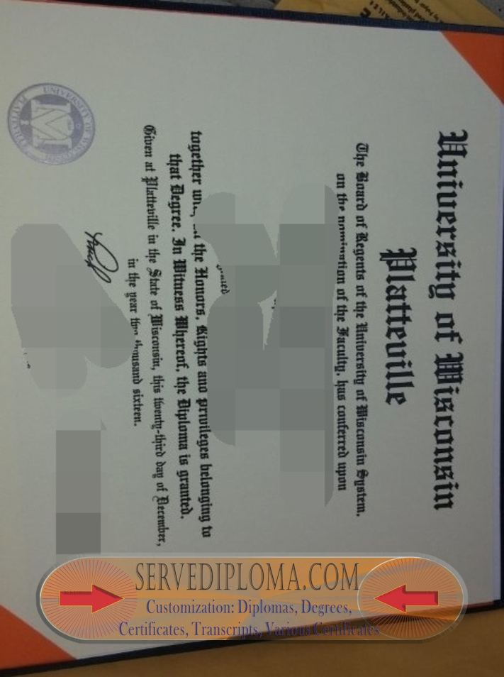 How to Copy a University of Wisconsin Platteville Diploma: A Step-by-Step Guide - 专业证书