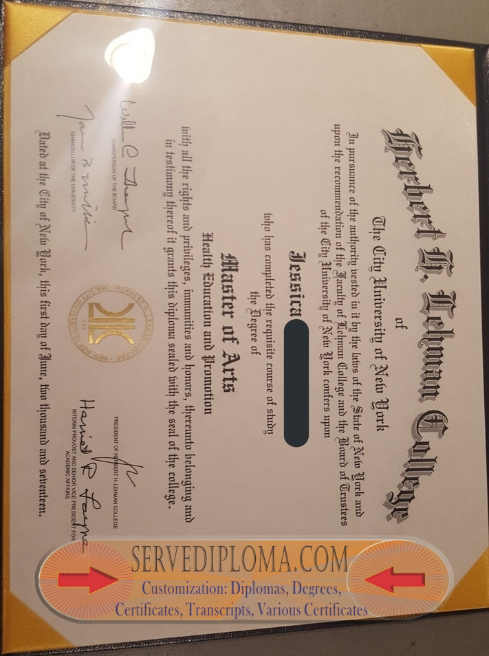 How to Buy a CUNY Lehman College Degree: A Step-by-Step Guide - 专业证书