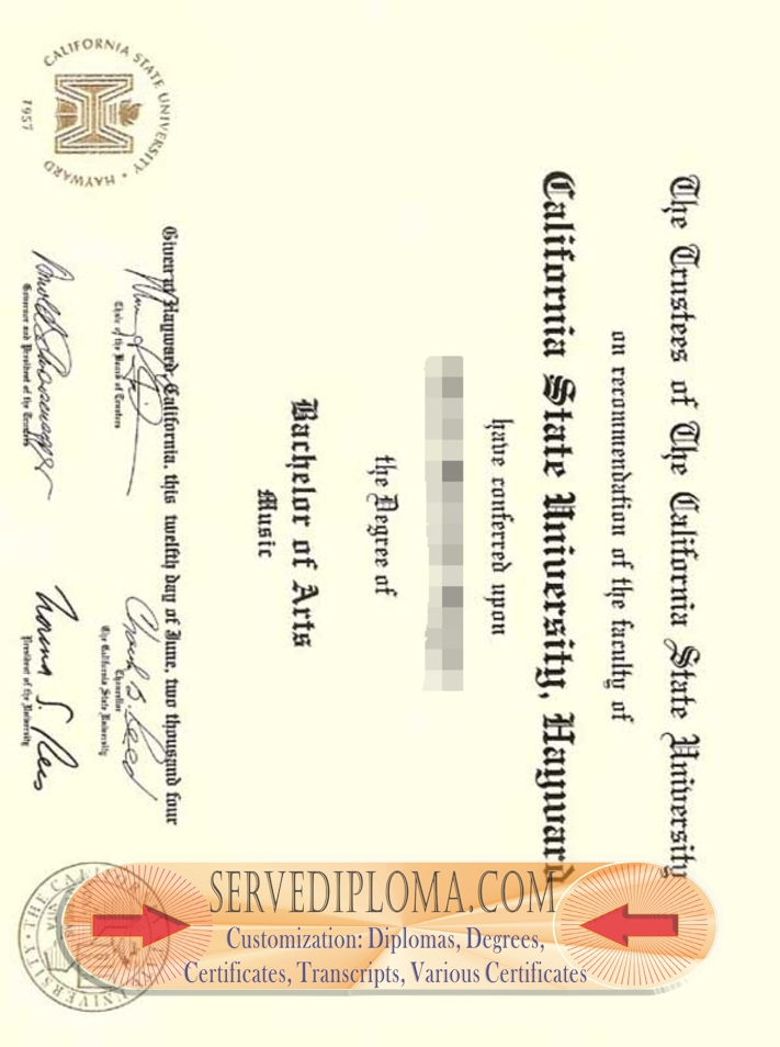 How to Buy a California State University (Hayward) Diploma: A Comprehensive Guide - 专业证书