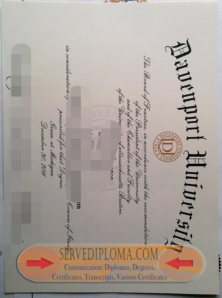 How to Buy a Davenport University Diploma: A Step-by-Step Guide - 专业证书