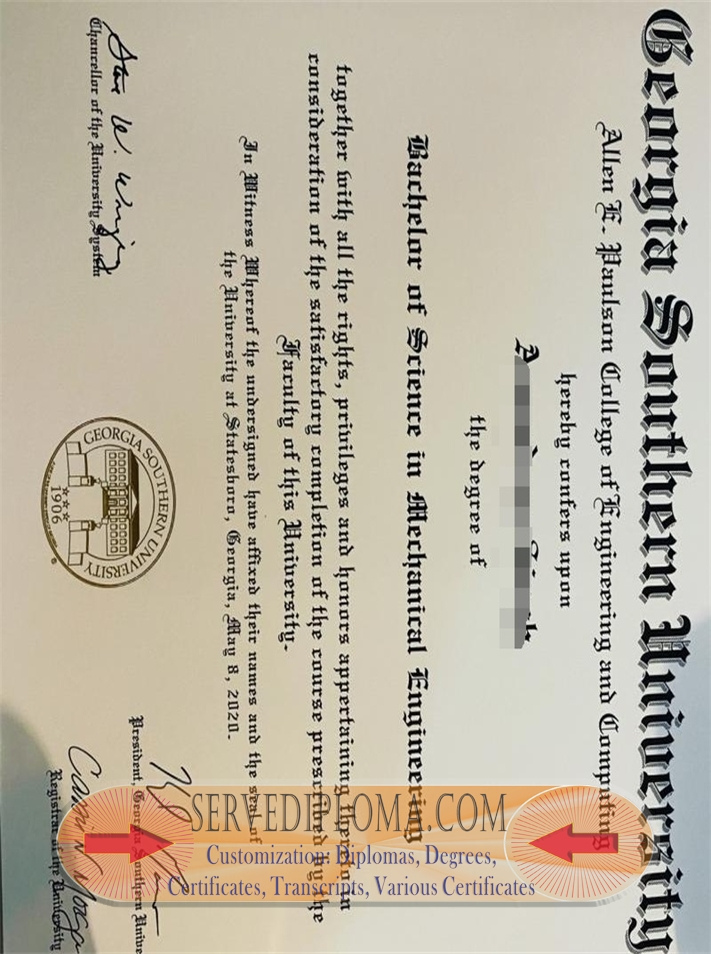 How to Buy a Georgia Southern University Diploma: A Comprehensive Guide - 专业证书