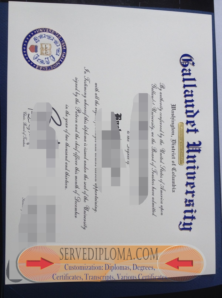 How Fast Can You Get a Fake Gallaudet University Degree? - 专业证书