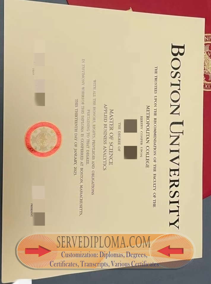 How to Buy a Fake Boston University (BU) Diploma: A Step-by-Step Guide - 专业证书