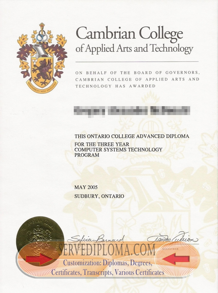 How to Buy a Fake Cambrian College of Applied Arts and Technology Degree: A Step-by-Step Guide - 专业证书