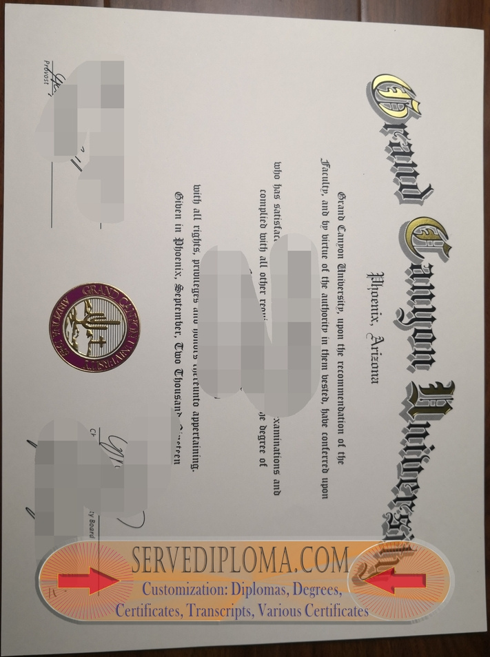 How to Buy a Fake Grand Canyon University Diploma: A Step-by-Step Guide - 专业证书