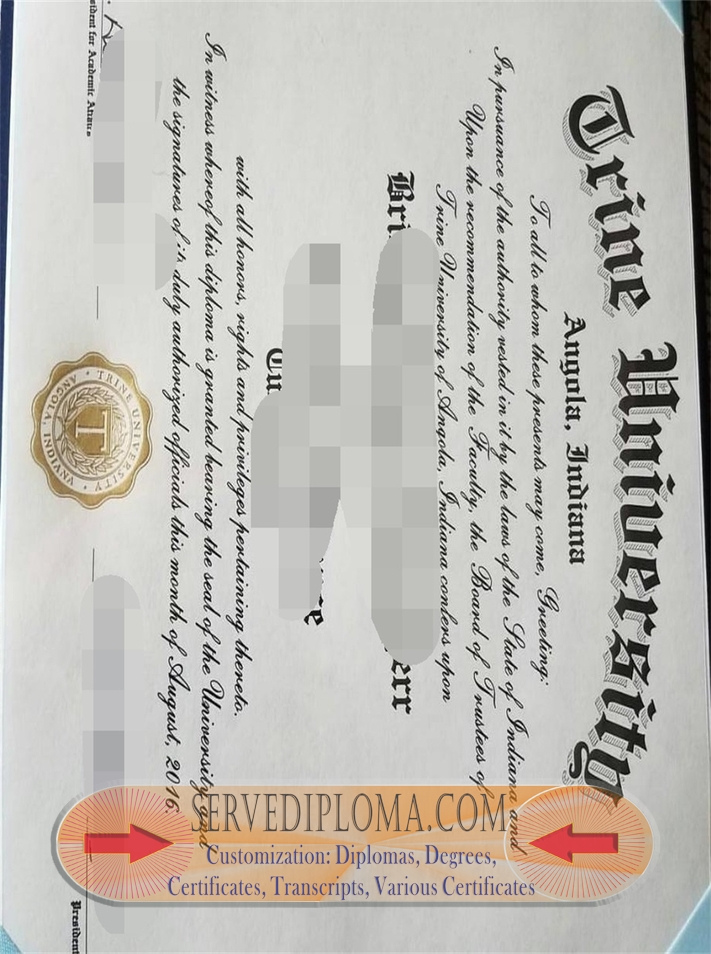 How to Buy a Fake Trine University Diploma: A Step-by-Step Guide - 专业证书