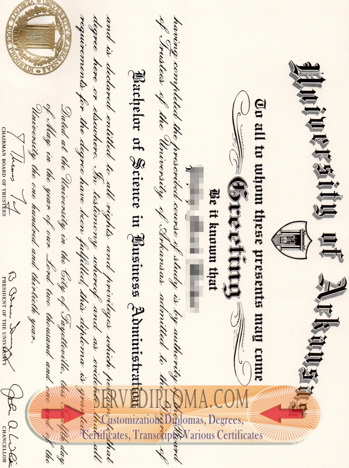 How to Buy a Fake University of Arkansas Diploma: A Step-by-Step Guide - 专业证书