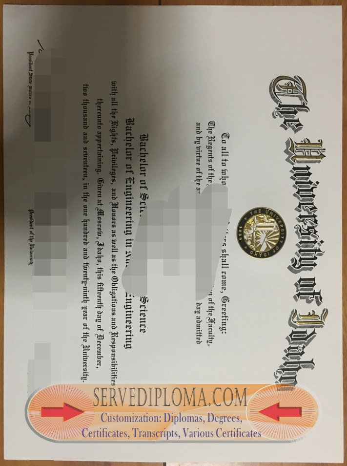 How to Buy a Fake University of Idaho Degree: A Step-by-Step Guide - 专业证书