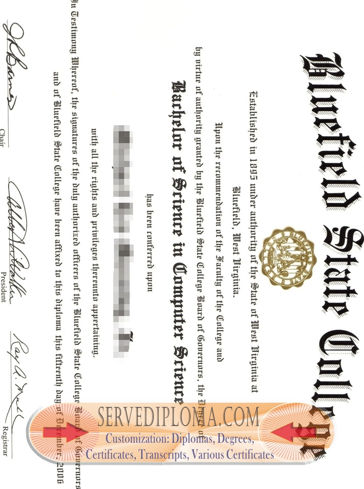 How to Create a Fake Bluefield State College Diploma: Step-by-Step Guide - 专业证书