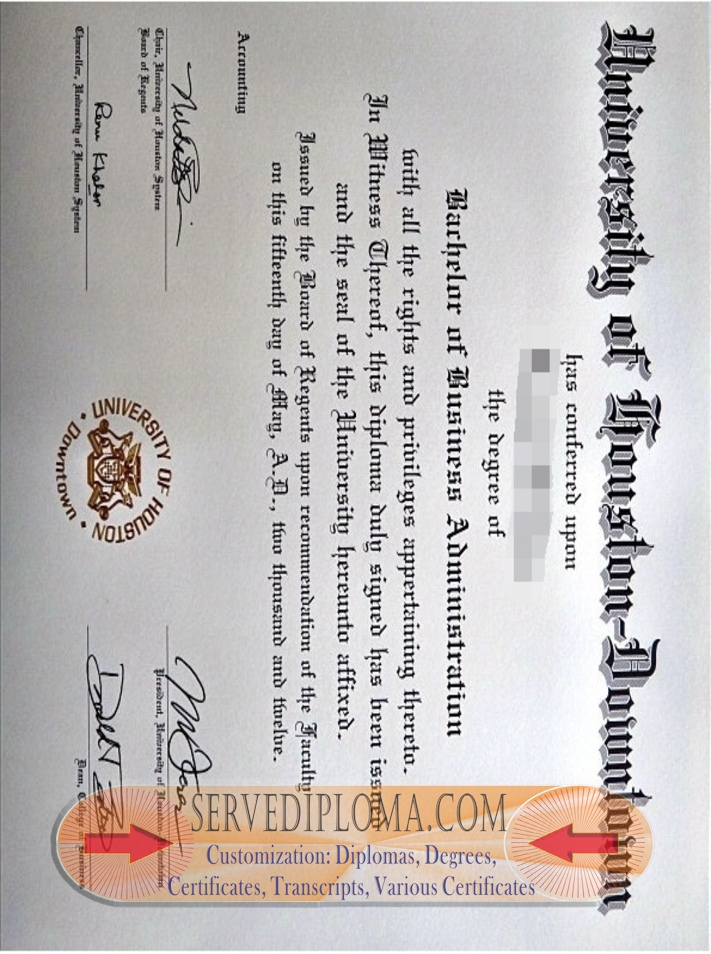 How to Create a Fake University of Houston Downtown Degree: Step-by-Step Guide