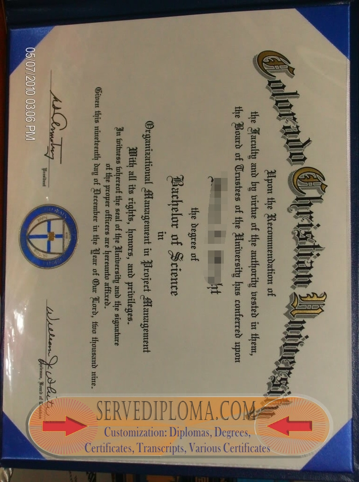 How to Order a Fake Colorado Christian University Degree: A Step-by-Step Guide - 专业证书
