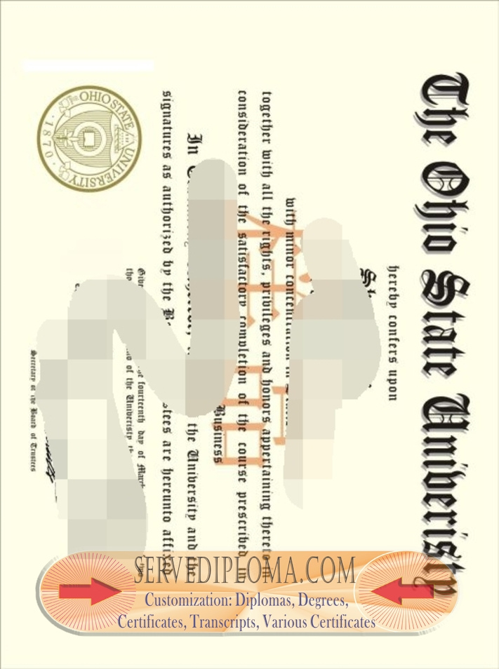 How to Order a Fake The Ohio State University Diploma: A Step-by-Step Guide