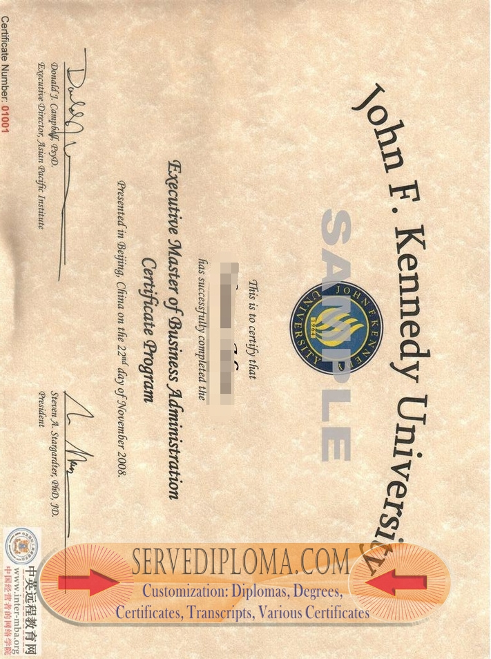 How to Purchase a Fake John F. Kennedy University Diploma: A Step-by-Step Guide - 专业证书