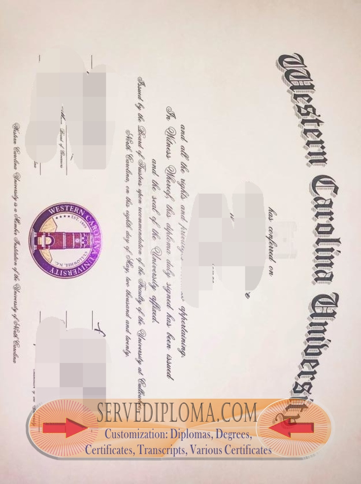 How to Order Your Western Carolina University Degree: A Step-by-Step Guide - 专业证书