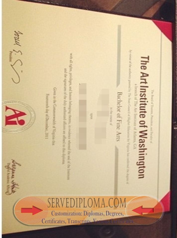 Is It Possible to Buy a Fake The Art Institute of Washington Diploma? - 专业证书