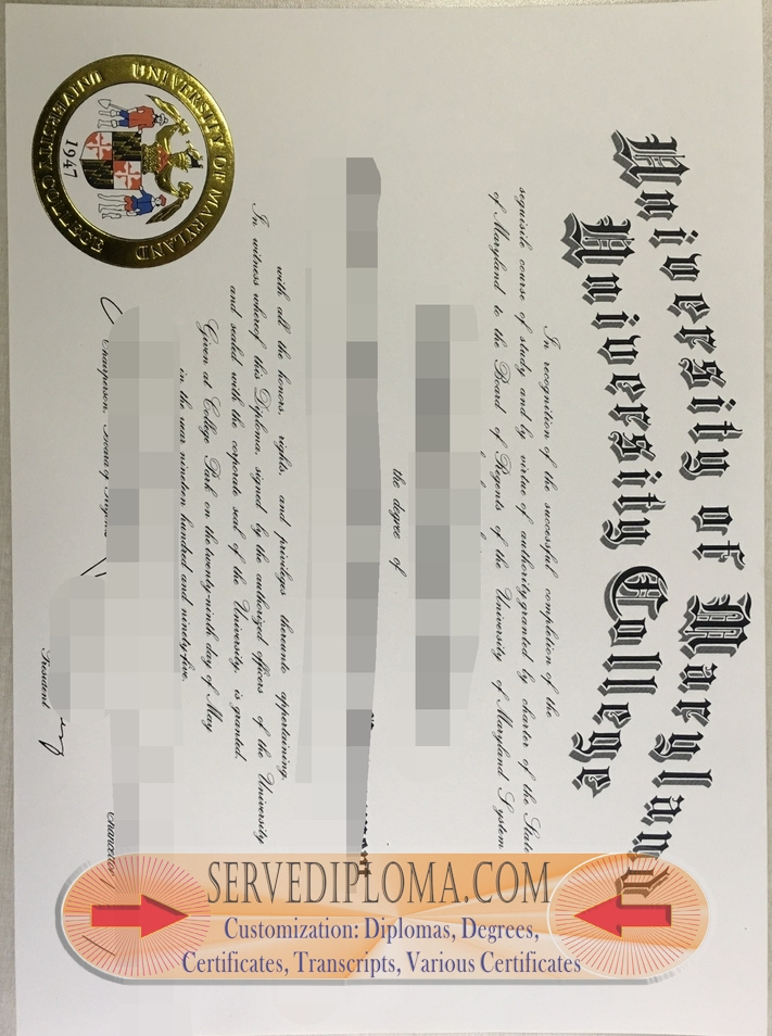Purchase Fake The University of Maryland Degree: Is It Worth the Risk? - 专业证书