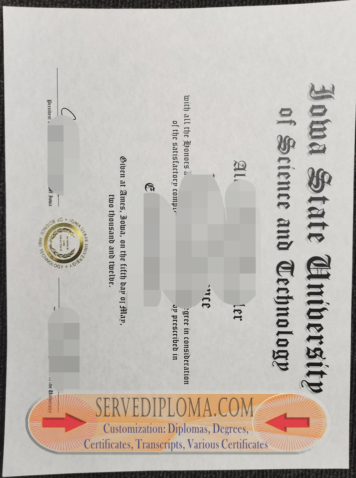 Purchase Phony Iowa State University Diploma: Is It Worth the Risk? - 专业证书