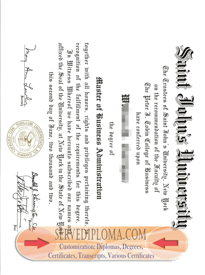 Purchase Phony Saint John’s University Degree: Is It Worth the Risk? - 专业证书