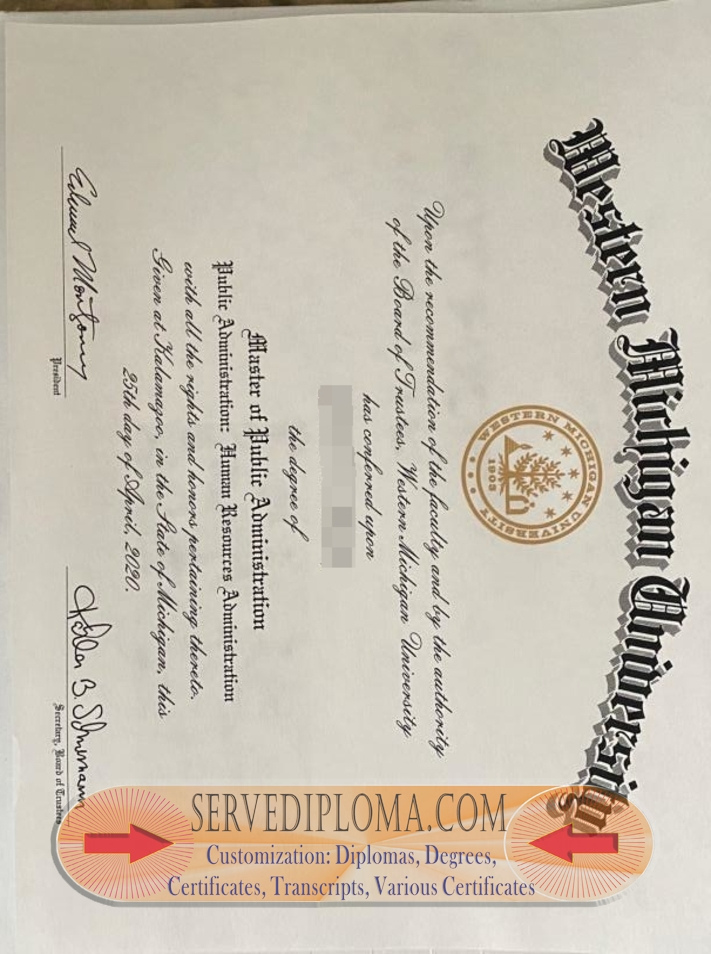Unveiling Rustom's Journey to Earn a Diploma from Western Michigan University - 专业证书