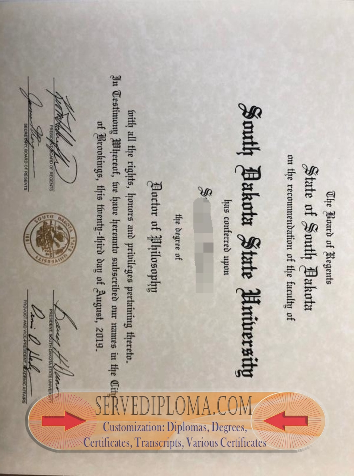 Where to Order a Fake South Dakota State University Degree: Top Online Options
