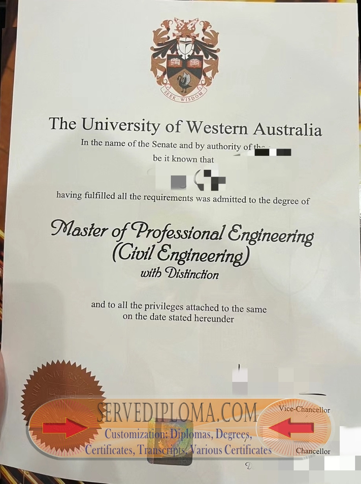Best Ways to Fake a Degree from the University of Western Australia - 专业证书