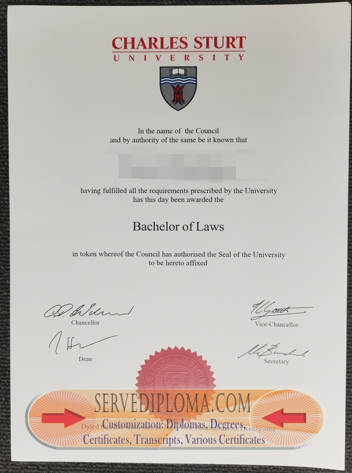 Buy Fake Charles Sturt University Degree: A Comprehensive Guide - 专业证书