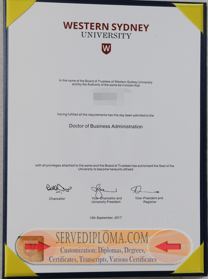 How to Copy a Fake Western Sydney University Diploma: A Step-by-Step Guide - 专业证书