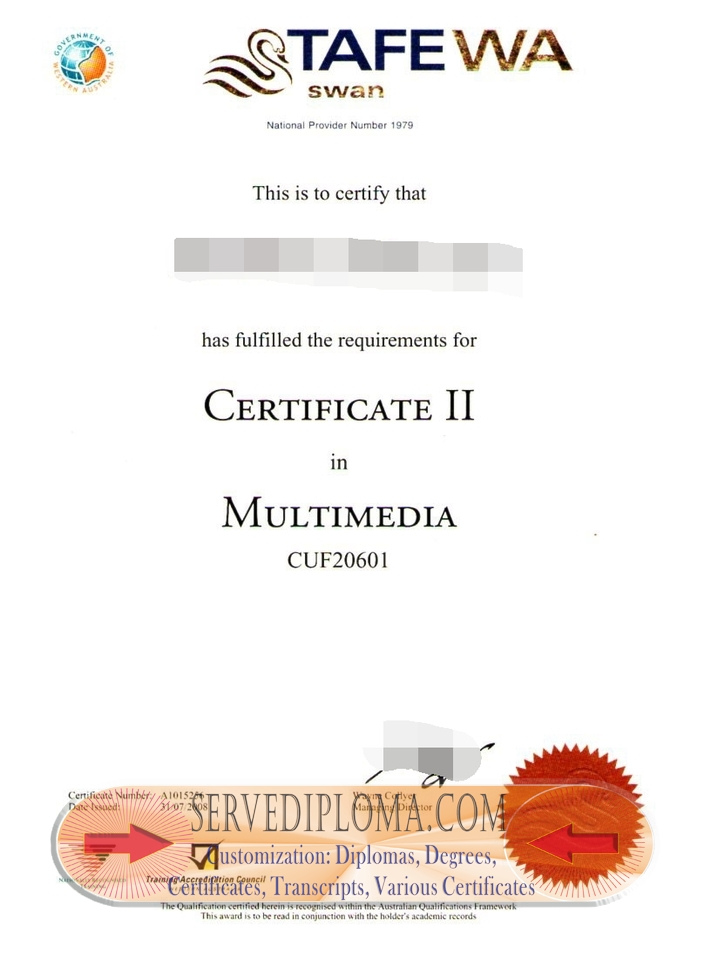 How Fast Can You Get a Fake Swan TAFE Degree? Unraveling the Process - 专业证书