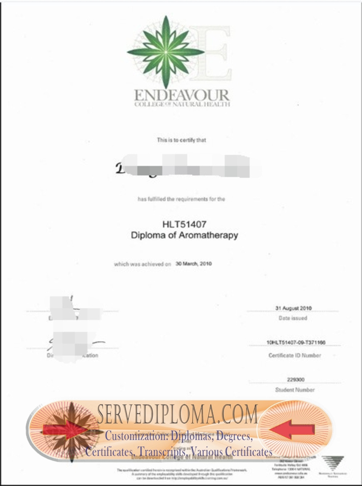 How to Order a Fake Endeavour College of Natural Health Degree: Step-by-Step Guide - 专业证书