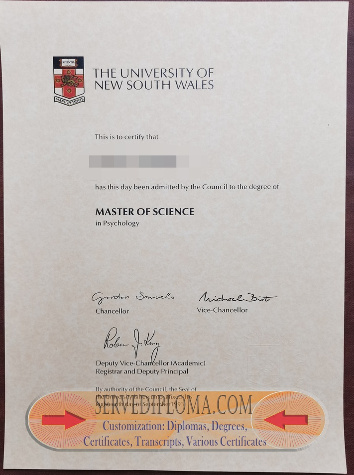 How to Order a Fake University of New South Wales (UNSW) Diploma: A Step-by-Step Guide - 专业证书