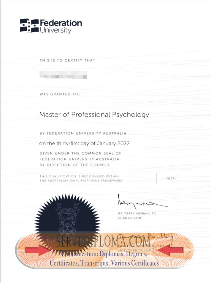 How to Make a Fake Federation University Australia Degree: A Step-by-Step Guide - 专业证书