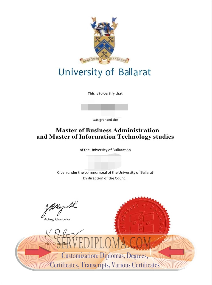 Order Your University of Ballarat Diploma: A Step-by-Step Guide - 专业证书