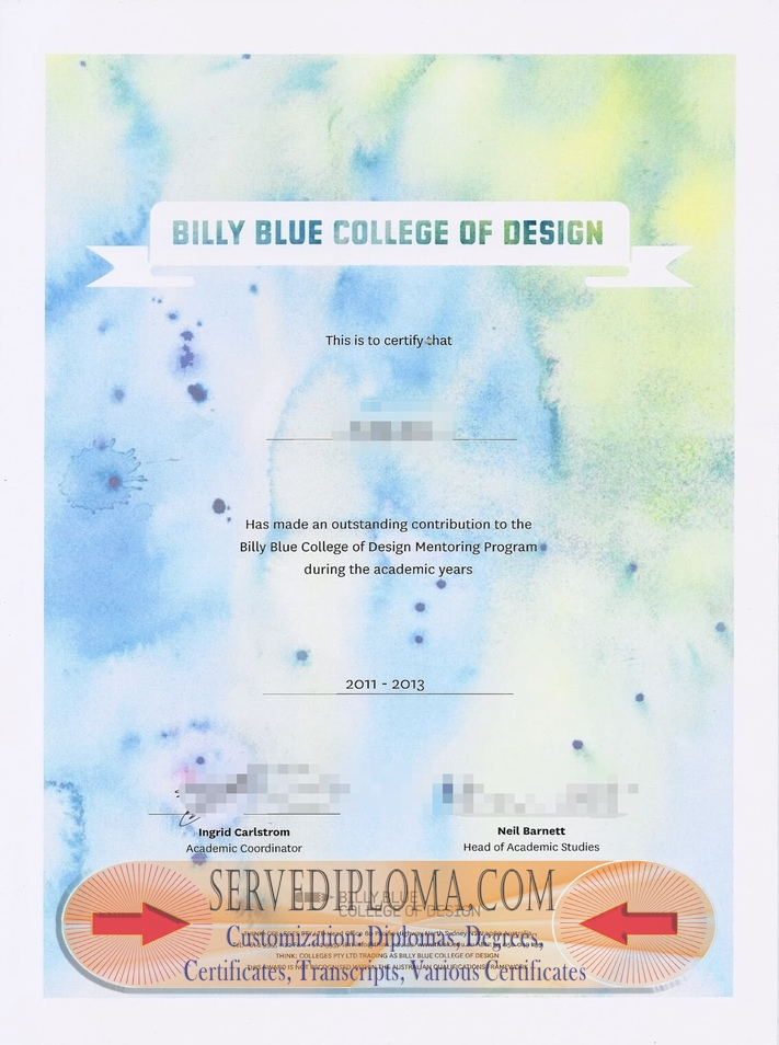 Rustom Billy's Journey to a Bachelor’s Degree at the College of Design - 专业证书