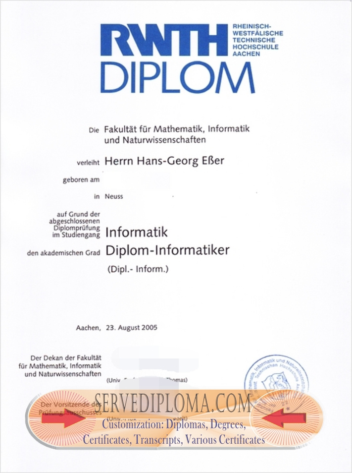 How to Buy a RWTH Aachen University Diploma: Step-by-Step Guide - 专业证书