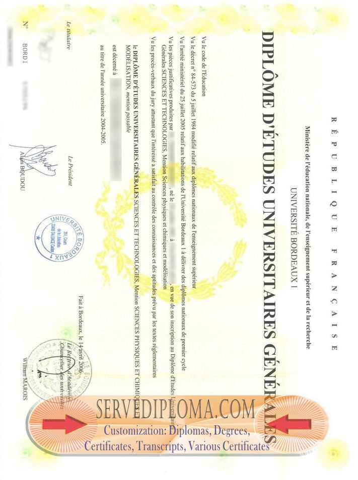 How to Buy a University of Bordeaux Diploma: A Comprehensive Guide - 专业证书