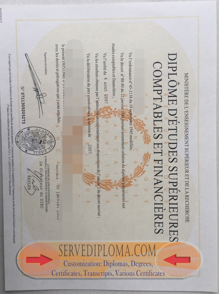 Example: - 专业证书