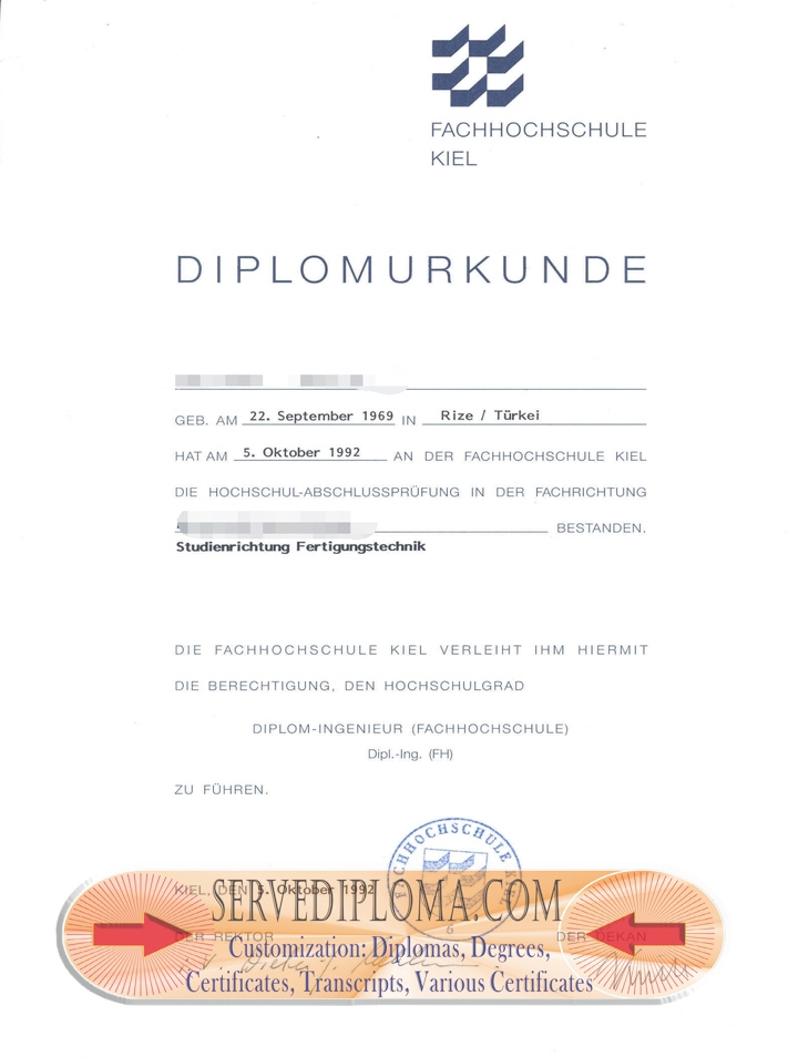 How Fast to Buy a Fake Fachhochschule Kiel Degree: A Comprehensive Guide - 专业证书