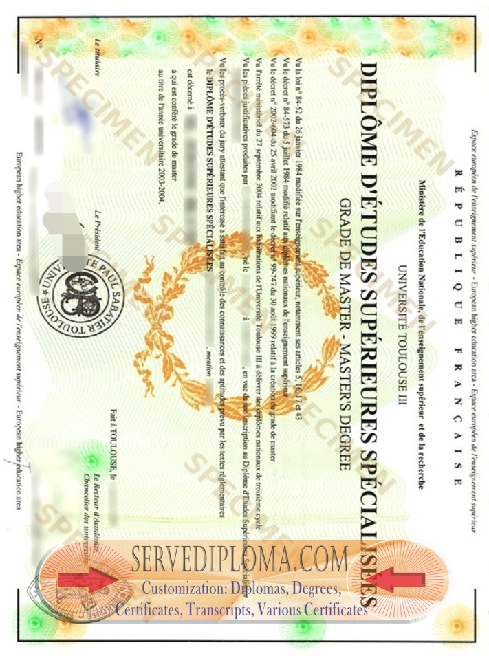 How Fast Can You Get a Fake Université Toulouse 3 Degree? - 专业证书
