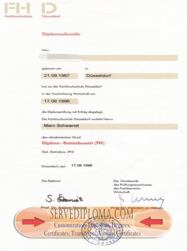 How to Buy a Fake Fachhochschule Düsseldorf Degree: A Step-by-Step Guide - 专业证书