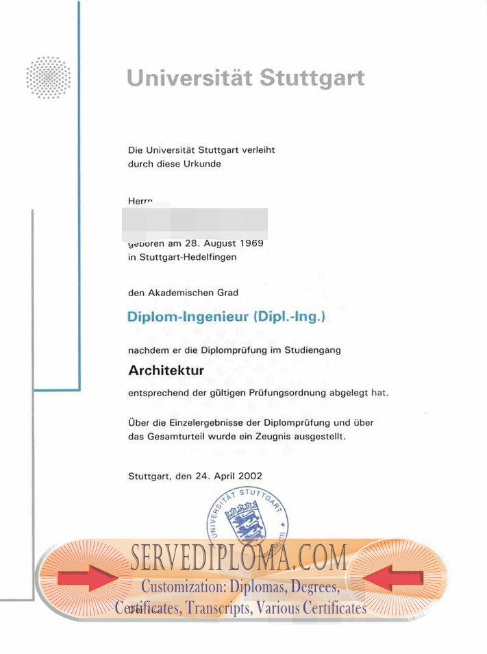 How to Buy a Fake Universitat Stuttgart Diploma: A Step-by-Step Guide - 专业证书