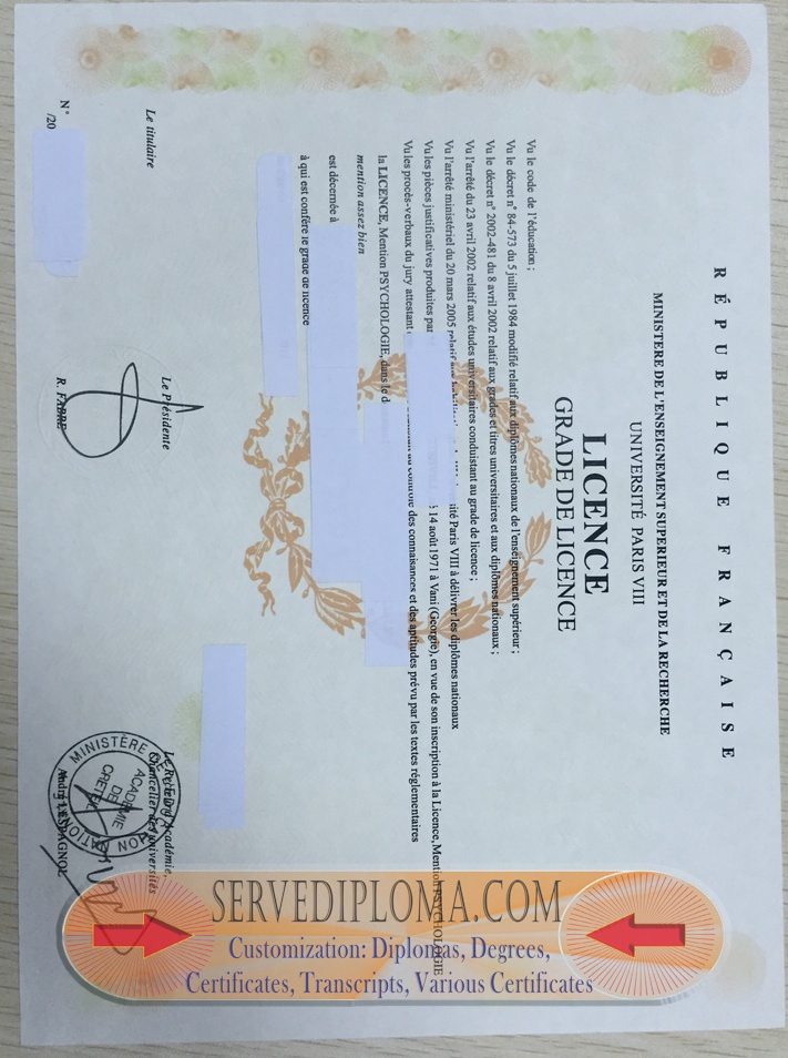 How to Buy a Fake University of Paris 8 Degree: Step-by-Step Guide - 专业证书