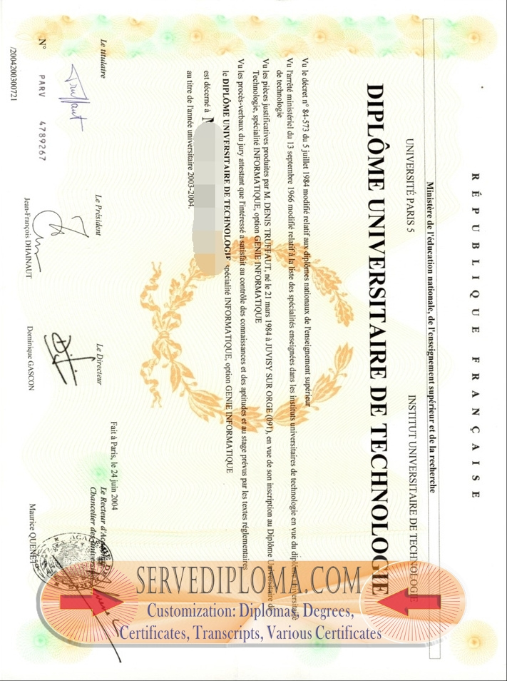 How to Create a Fake Universidad de París V Descartes Degree: A Step-by-Step Guide - 专业证书