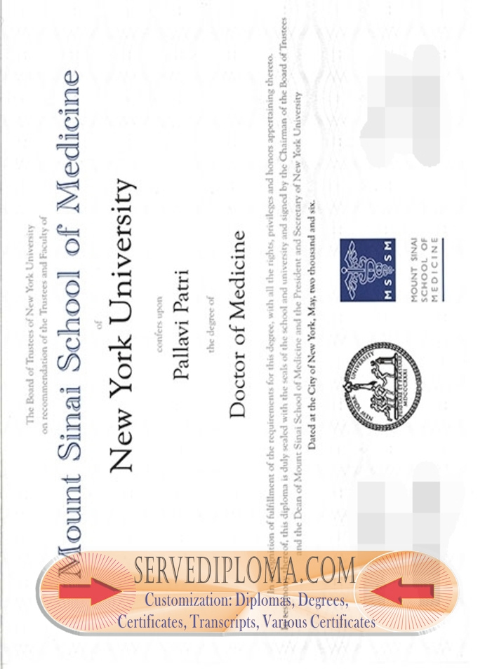 How to Purchase a Fake Mount Sinai School of Medicine Diploma: A Step-by-Step Guide - 专业证书