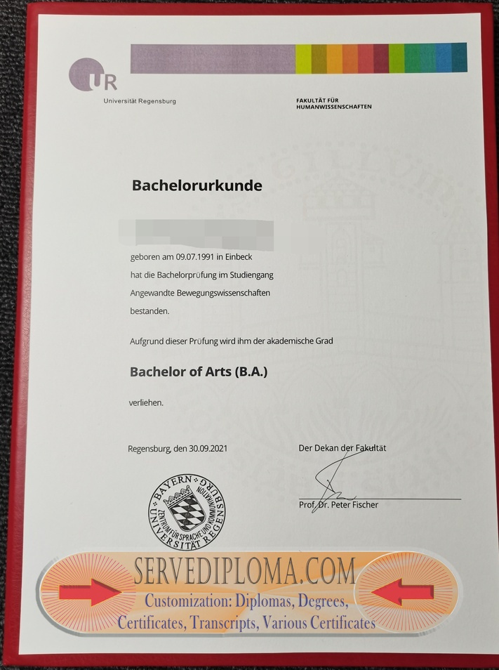 Purchase Fake University of Regensburg Diploma: A Comprehensive Guide - 专业证书
