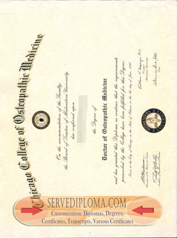 Where to Order a Fake Chicago College of Osteopathic Medicine Diploma: Your Ultimate Guide - 专业证书
