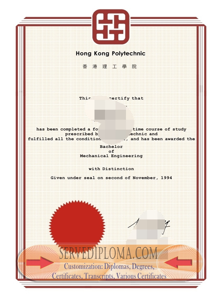 Buy Online: The Hong Kong Polytechnic University Diploma - 专业证书