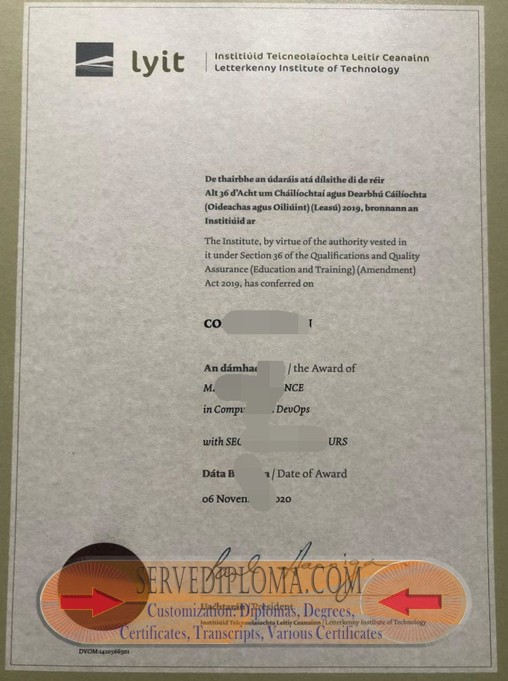 How to Create a Fake Letterkenny Institute of Technology Diploma - 专业证书